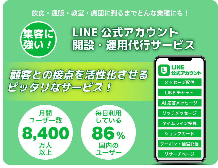LINE運用広告画像